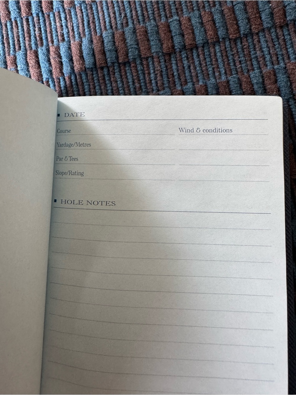 3for$20❣️Golf Notes Notebook - Blue - Picture 5 of 9